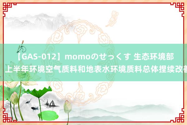 【GAS-012】momoのせっくす 生态环境部：上半年环境空气质料和地表水环境质料总体捏续改善