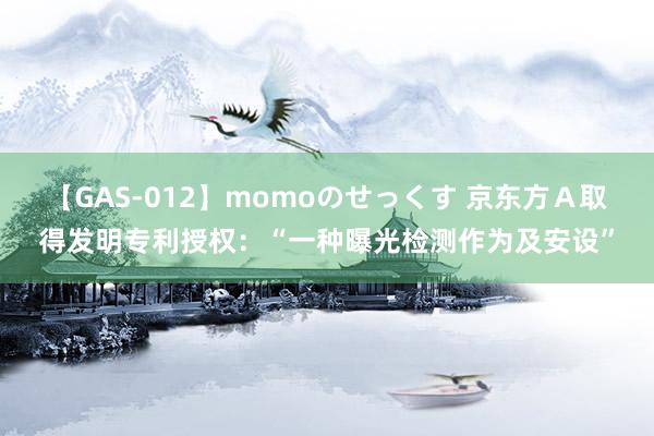 【GAS-012】momoのせっくす 京东方Ａ取得发明专利授权：“一种曝光检测作为及安设”