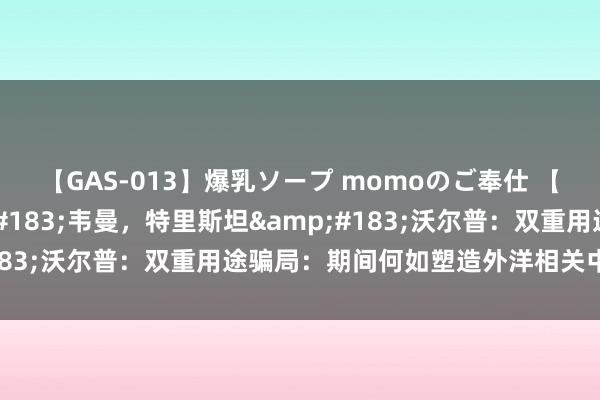 【GAS-013】爆乳ソープ momoのご奉仕 【前沿精选】简&#183;韦曼，特里斯坦&#183;沃尔普：双重用途骗局：期间何如塑造外洋相关中的衔尾