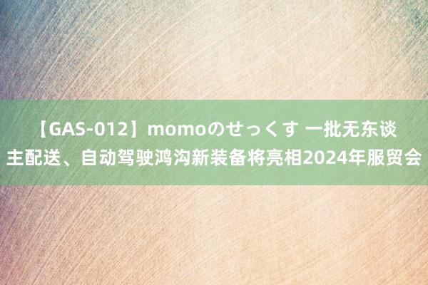 【GAS-012】momoのせっくす 一批无东谈主配送、自动驾驶鸿沟新装备将亮相2024年服贸会