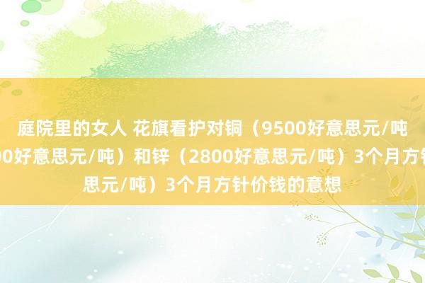 庭院里的女人 花旗看护对铜（9500好意思元/吨）、铝（2500好意思元/吨）和锌（2800好意思元/吨）3个月方针价钱的意想