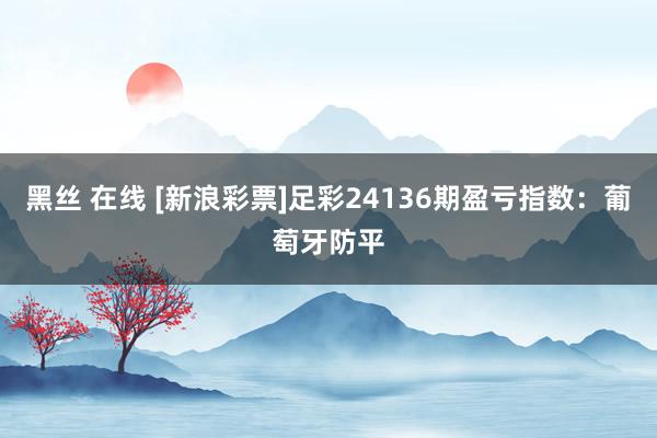 黑丝 在线 [新浪彩票]足彩24136期盈亏指数：葡萄牙防平